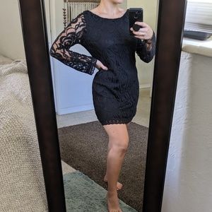 Black Lace Dress